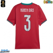 Portugal Ruben Dias #3 Hjemmedrakt Dame VM 2026 Kortermet